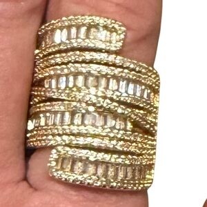 Ring Statement Piece Fashion Jewelry - Adjustable